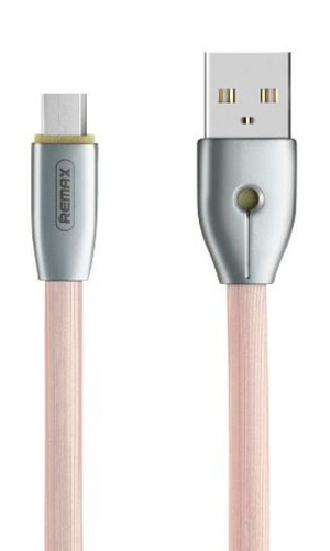 Кабель Micro USB Remax Knight RC-043m 1 метр розовый