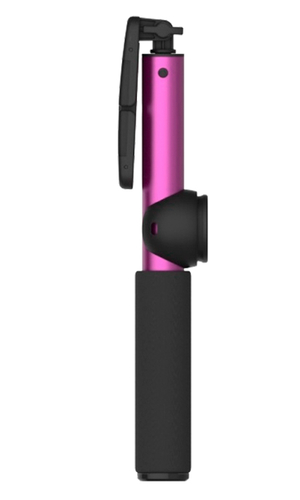 Монопод для селфи Rock Smart Selfie Shutter Bluetooth 60 см Pink