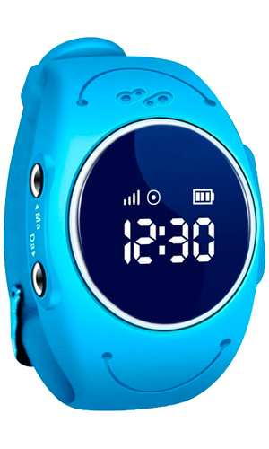Часы-трекер Smart Baby Watch W8 голубые
