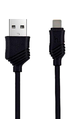 Кабель Micro USB Hoco X6 Khaki черный 1 метр