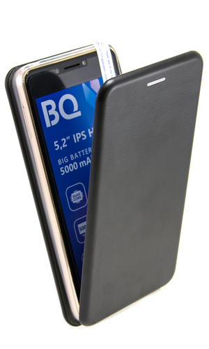 Чехол для BQ Balance Flip Case эко-кожа черная