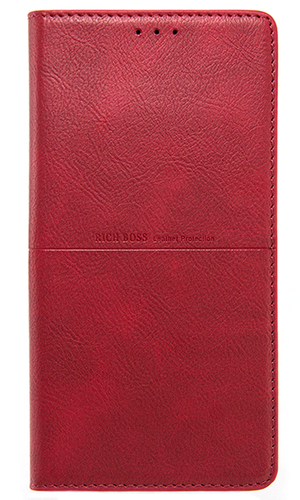 Чехол для Galaxy S9+ книжка Rich Boss с магнитом красная