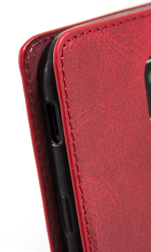 Чехол для Galaxy S9+ книжка Rich Boss с магнитом красная фото №2