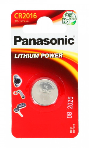 Батарейка Panasonic Lithium Power CR2016 3V