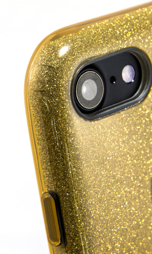 Чехол для iPhone 8 накладка силикон Diamond золото