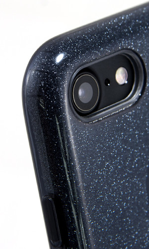Чехол для iPhone 8 накладка силикон Diamond черная