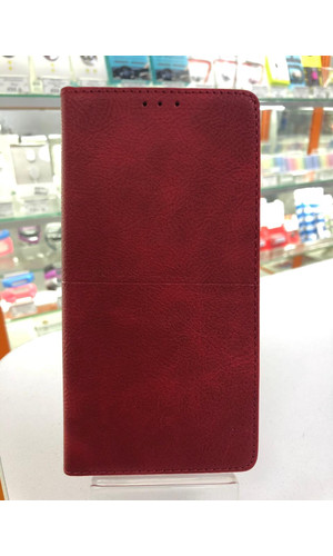 Чехол для iPhone Xs книжка Rich Boss с магнитом красная