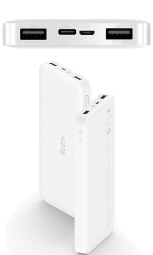 Внешний аккумулятор Xiaomi Redmi Power Bank 10000 PB100LZM белый