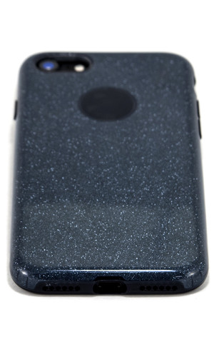 Чехол для Galaxy A70 накладка силикон черная Diamond фото №2