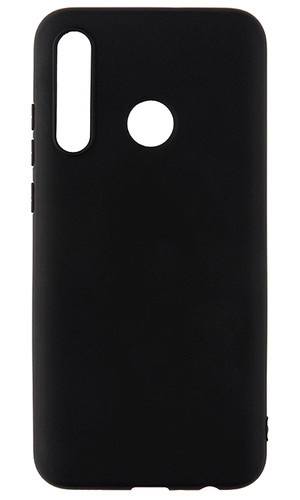 Чехол для Galaxy A70 накладка силикон черная