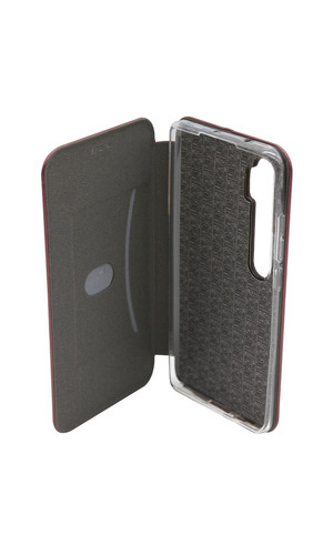 Чехол для RedMi Note 8T книжка New Case с магнитом бордо фото №2