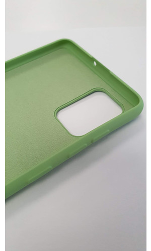Чехол для Mi A3 накладка силикон зеленая фото №3