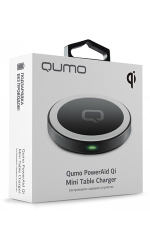 Беспроводная сетевая зарядка QUMO 21787 - 5W черный