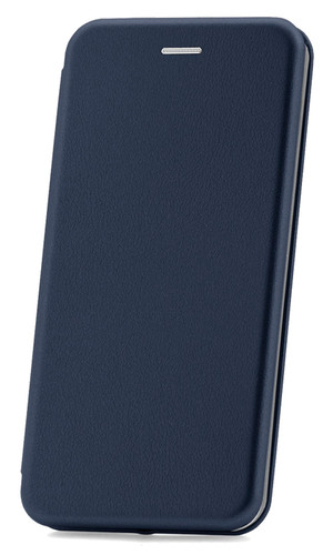 Чехол для RedMi Note 9S книжка New Case с магнитом синяя фото №2