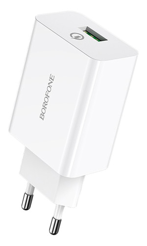 Сетевая зарядка Borofone BA21A 1 USB порт 3A 18W белая