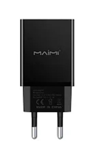 Сетевая зарядка Maimi C43 - 1 USB порт 2.1A черная