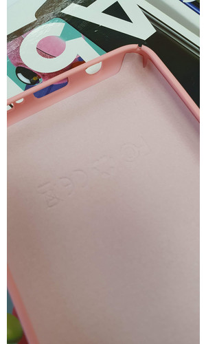 Чехол для Galaxy A51 накладка Silicone Cover розовая