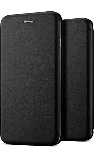 Чехол для Huawei P40 Lite E книжка New Case с магнитом черная