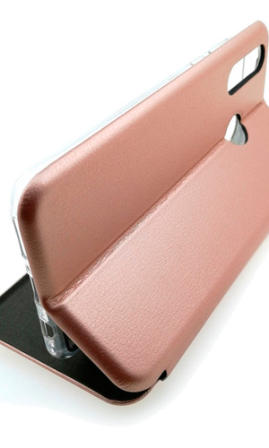 Чехол для Galaxy A51 книжка New Case с магнитом розовое золото фото №3