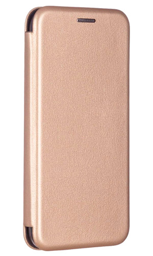 Чехол для Galaxy A51 книжка New Case с магнитом розовое золото фото №4