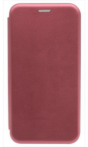 Чехол для RedMi 9 книжка New Case с магнитом бордовая