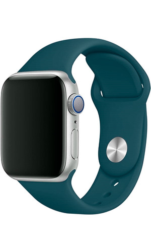 Ремешок для Apple Watch 38/40 мм Silicone Зеленый