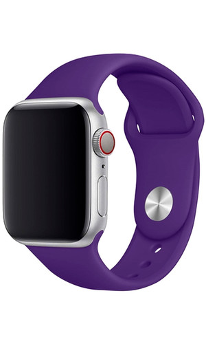 Ремешок для Apple Watch 38/40 мм Silicone Фиолетовый