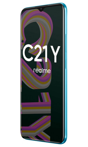 Realme C21-Y 3/32Gb голубой фото №3