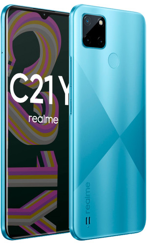 Realme C21-Y 3/32Gb голубой фото №5