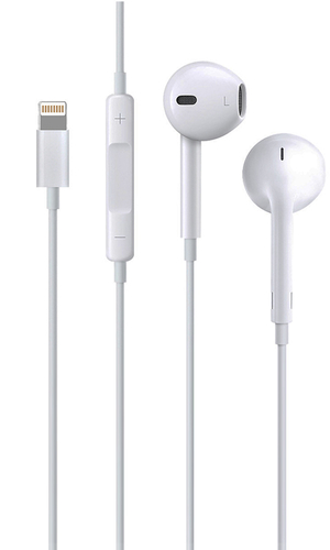Кликните для увеличения изображения Наушники Apple EarPods Lightning MMTN2ZM/A (A1748)