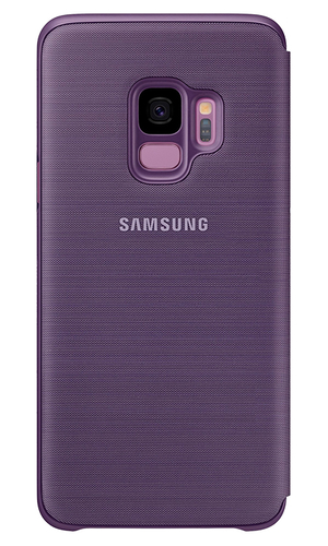 Чехол-книжка для Galaxy S9 LED View Cover EF-NG960PVEGRU фиолетовый фото №3