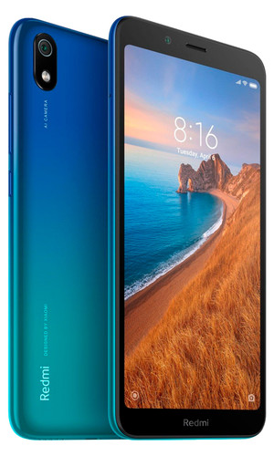 Кликните для увеличения изображения Xiaomi RedMi 7A 2/32Gb Gem Blue Global Version (EAC)
