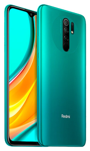 Кликните для увеличения изображения Xiaomi RedMi 9 4/64Gb Ocean Green Global Version