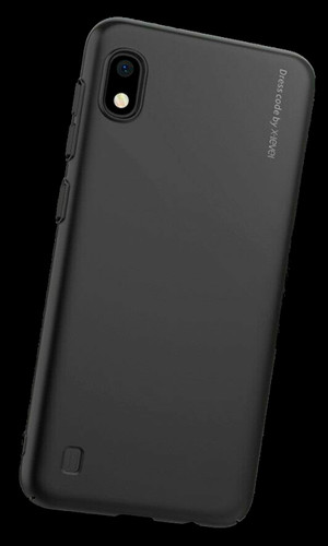 Чехол для Galaxy A21S накладка силикон черная фото №5