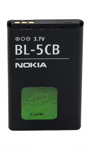 Кликните для увеличения изображения Аккумулятор BL-5CB для Nokia 101 109 113 1280 1616 C1-02 1800